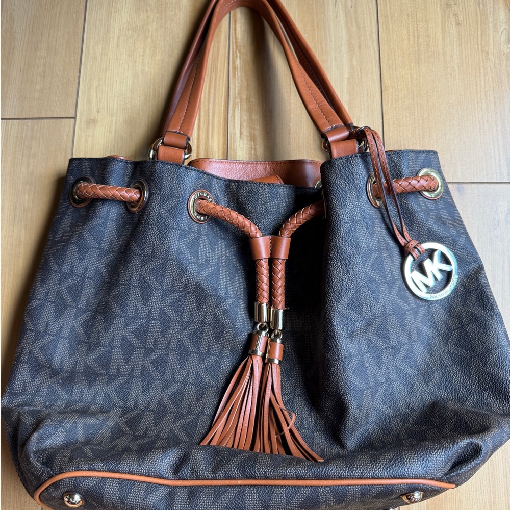 Michael Kors Brown Tote Bag